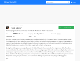 hero-editor.jaleco.com screenshot