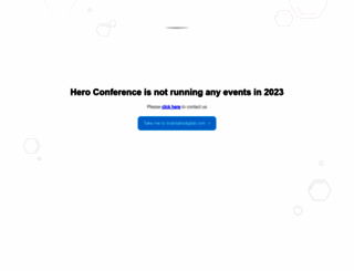 heroconf.com screenshot