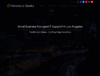 heroesandgeeks.com screenshot