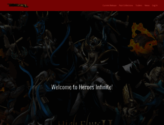 heroesinfinite.com screenshot