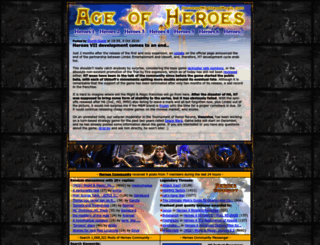 heroesofmightandmagic.com screenshot