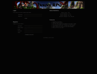 heroesrpg.com screenshot