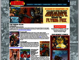 heroicmultiverse.com screenshot
