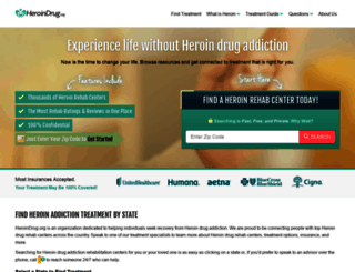 heroindrug.org screenshot