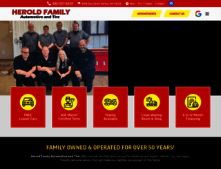heroldfamilyautoparma.com screenshot