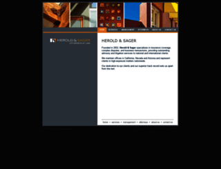 heroldsagerlaw.com screenshot