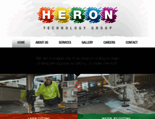 heron.com.au screenshot