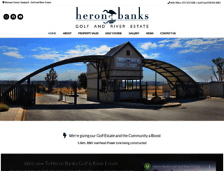 heronbanks.co.za screenshot
