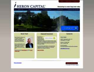 heroncap.com screenshot