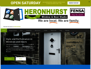 heronhurst.co.uk screenshot