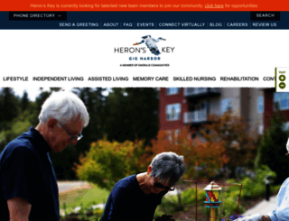 heronskey.org screenshot