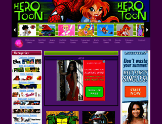 herotoon.com screenshot