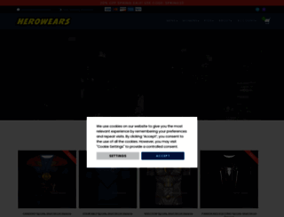 herowears.com screenshot