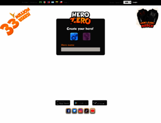 herozerogame.com screenshot
