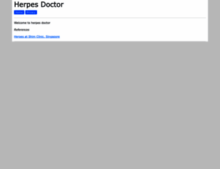 herpesdoctor.com screenshot