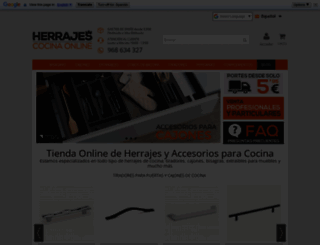 herrajescocinaonline.com screenshot