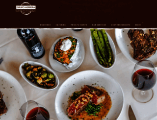 herrerarestaurants.com screenshot