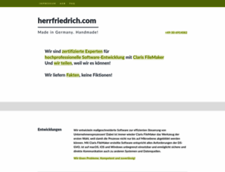 herrfriedrich.com screenshot