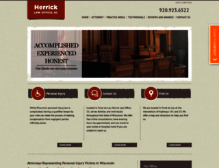 herricklawoffice.com screenshot