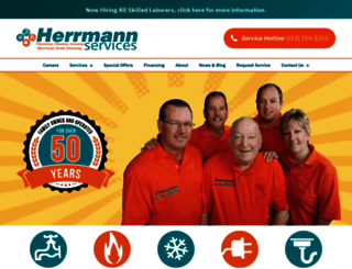 herrmannservices.com screenshot
