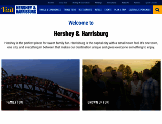hersheyharrisburg.org screenshot