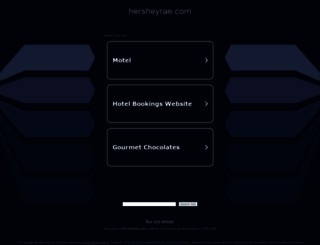 hersheyrae.com screenshot