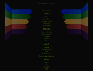 hersociety.com screenshot