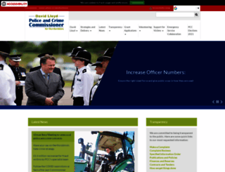 hertscommissioner.org screenshot