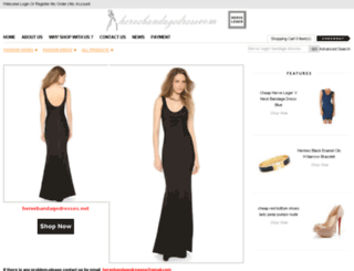 hervebandagedresses.net screenshot