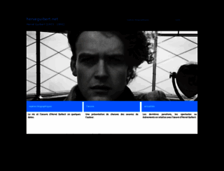 herveguibert.net screenshot