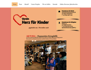 herz-fuer-kinder.ch screenshot