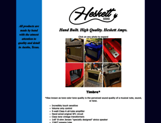 heskettsound.com screenshot