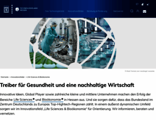hessen-biotech.de screenshot