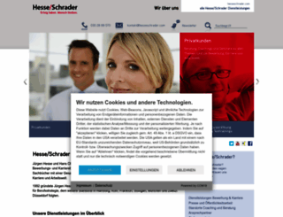 hesseschrader.com screenshot