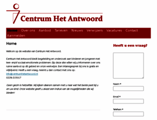 het-antwoord.nl screenshot