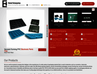 hetal-enterprises.com screenshot