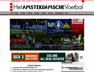 hetamsterdamschevoetbal.nl screenshot