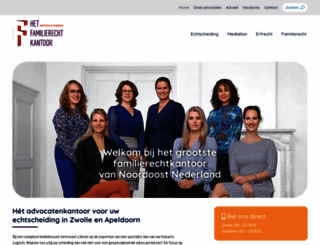 hetfamilierechtkantoor.nl screenshot