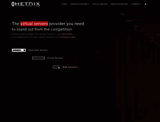 hetnix.com screenshot