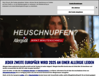 heuschnupfen.de screenshot