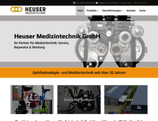 heuser-technik.de screenshot