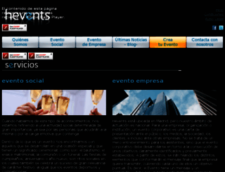 hevents.es screenshot