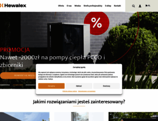 hewalex.pl screenshot