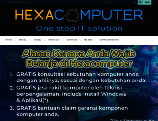 hexacom.id screenshot