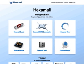 hexamail.com screenshot
