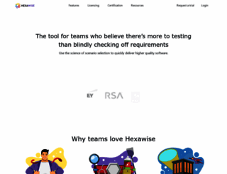 hexawise.com screenshot
