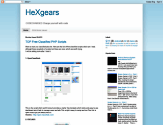 hexgears.blogspot.com.br screenshot