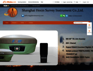 hexinsurvey.en.alibaba.com screenshot