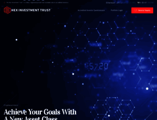 hexinvestmenttrust.com screenshot