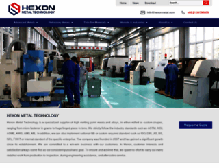 hexonmetal.com screenshot